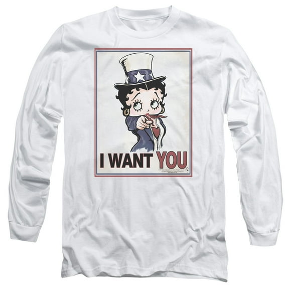 Betty Boop - Auntie Boop - Long Sleeve Shirt - Medium