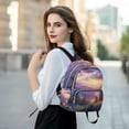 thumbnail image 6 of FORMRS Mini Backpack Purse for Women Travel Daypack Casual Shoulder Bag, Beautiful Mountain, 6 of 7
