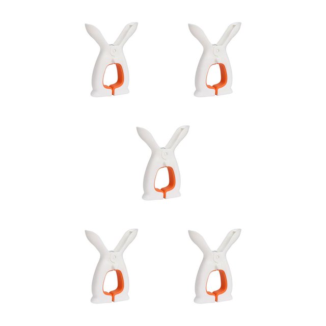 Pasador para la colada antideslizante Billuyoard pinza para secar tendedero muñeca para exteriores decorativa color Blanco azul Pequeño