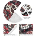 thumbnail image 2 of FMSHPON Halloween Xmas Christmas Tree Skirt Stand Mat for Holiday Party Decoration Indoor Outdoor 36 inches, 2 of 6