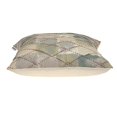 thumbnail image 4 of Parkland Collection PILD11150P Housse de Coussin Carrée Transitionnelle Sota Tan, Bleu & Rouge avec Insert en Poly - 20 x 20 x 7 Po., 4 of 6