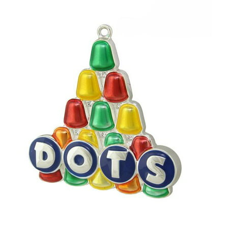 Northlight Seasonal Dot Candy Logo Multi- Colored Christmas Tree Ornament with European (Best Ornaments For Multi Colored Lights)