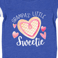 thumbnail image 4 of Inktastic Grampa's Little Sweetie with Pink Heart Cookie Boys or Girls Baby Bodysuit, 4 of 5