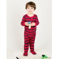 thumbnail image 2 of Pijama Leveret para niños, algodón, a rayas, 2 of 5