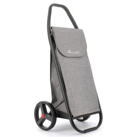 Rolser Com Tweed 8 Black Tube Shopping Trolley