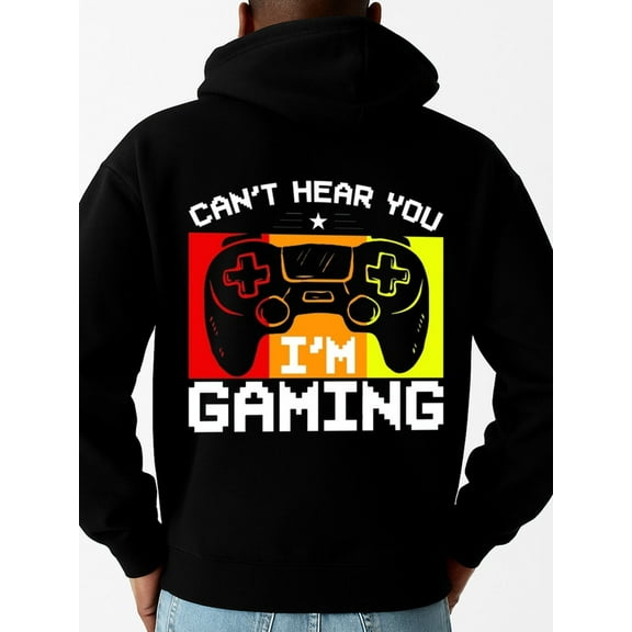 Gamer Hoodie hoodies & sweatshirt funny humor men's sweater hoodie black Hip-Hop Streetwear halloween vintage husband Classic Unisex Shirt Graphic tshirts Vintage Unisex Shirt Graphic tshirts