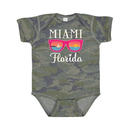 

Inktastic Miami Florida Vacation Beach Trip Gift Baby Girl Bodysuit