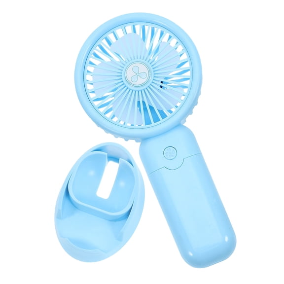 LOLIPPYY Lady Handheld Fan Cooling ABS Handheld Mini Fan Practical Design for Office 1 Set