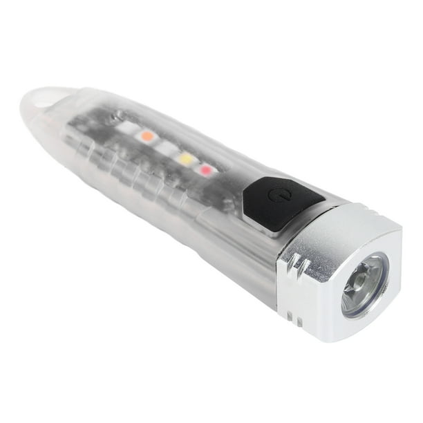 Linterna LED Recargable BuyWeek para Acampar al Aire Libre Mini Llavero