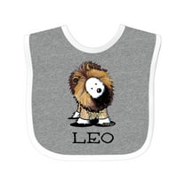 Inktastic Leo Lion Westie Boys or Girls Baby Bib