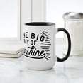 thumbnail image 4 of CafePress - One Big Ray Of Sunshine Large Mug - 15 oz Ceramic Large White Novelty Mug, 4 of 4