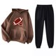 thumbnail image 1 of Puntoco Sudadera con Capucha para Mujer Sudadera con Bolsillo De Manga Larga Pantalones De Moda para Mujer Conjunto De Sudadera con Estampado Navideño Puntoco Puntoco-7497, 1 of 2