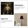 thumbnail image 3 of FONDOTIN 2Pcs Oval Lamp Shade Diffusion Rustic Interior Designers, 3 of 8