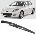 thumbnail image 3 of Garosa Windshield Wiper, Black Car Rear Windshield Wiper Blade Arm Kit Fit for Mazda 3 Hatchback 2003-2008, Rear Wiper Blade Arm Kit, 3 of 7