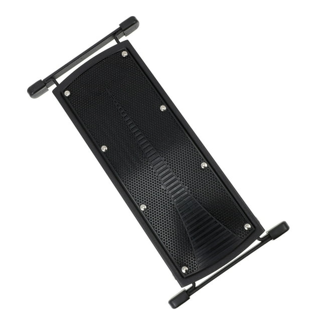 Milisten 1Pc Stylish Black Guitar Performance Footstool Pedal with Lightweight Folding Design for Easy Storage