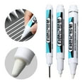 thumbnail image 2 of 4x/Set Waterproof Marker Pens White Paint Marker Pens Quick-drying Markers Permanent Markers for Carpenters-Builder, 2 of 9