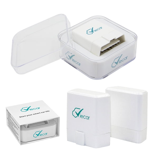 FZFLZDH Viecar Bluetooth 4.0 OBD2 Diagnostic Scanner for Android/iOS BLE OBDII Code Reader Car Scan Tool