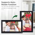 thumbnail image 4 of Digital Photo Frame, 16 Inch IPS Screen, Clock/Calendar Function, Backside Stand, Remote Control, 4 of 7