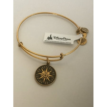Alex And Ani Disney Disneyland Mickey Fun Wheel Gold Disney Disneyland Mickey Fun Wheel Alex Ani Gold Finish Bracelet New With Tag