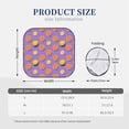thumbnail image 7 of Lsque Yellow Lemon And Orange 2 PCS Windshield Sun Shade | CarFoldable Window Covers | Car Accessories Reflect UV for Universal Cars SUV Truck | Small, 7 of 7