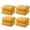 Yellow, variant on Hiroekza 4PC Bath Towels, Washcloths Coral Velvet Towel for Adult Daily Use At Home Absorbent Dry Hair Towel Beach Towel Strip Patterned Thick Bath Towels,Towels for Bathroom