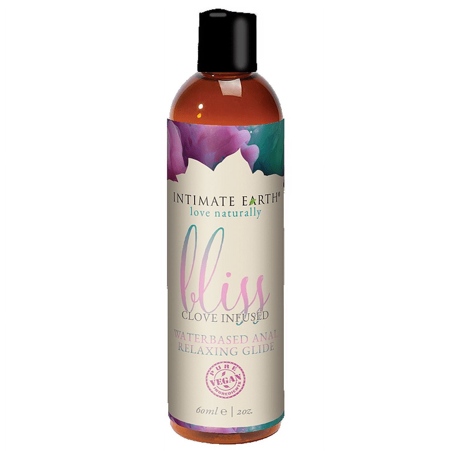 Intimate Earth Bliss Water Based Unisex Lubricant, Relaxing Clove