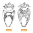 thumbnail image 3 of HEALEEP Pin Para Plateado Con Diente Creativo Y Rhinestones Para, 3 of 8