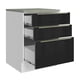thumbnail image 3 of Gabinete Bajo Cocina Madesa Lux 3 Cajones Con Encimera BN, 3 of 5