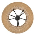 thumbnail image 3 of 40384BLK Hinkley Lighting Luca - 5 Light Medium Drum Chandelier in Transitional-Coastal Style - 28 Inches Wide by 11 Inches High-Black Finish-Black, 3 of 7
