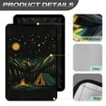 thumbnail image 4 of POLERO Forest Camping Moon RV Window Shade,17.3x26 inch Foldable Blackout Camper Door Window Cover for Sun Shades UV Rays Protection, Fashion RV Accessories Universal Fit, 4 of 7