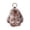 Brown, variant on Soft Cute Bunny Keychain, Artificial Rabbit Fur Plush Fluffy Pom pom Key Ring for Women Backpack, Bag Charm Gift Key Chain