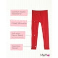 thumbnail image 3 of MeMoi  Lovely Lace Comfort Stretch Leggings - Girls - Female, 4-6, Red, 3 of 7
