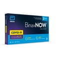 BinaxNOW COVID‐19 Antigen Self Test, 1 Pack, Double, 2count, At Home