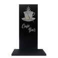 thumbnail image 2 of Repisa De Pared Decorativa Flotante Diseño Caffe Bar 50 Cm Negro, 2 of 5