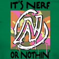 thumbnail image 3 of CafePress - Nerf Or Nothin Camo T Shirt - Women's Traditional Fit Dark T-Shirt, 3 of 4