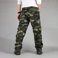 thumbnail image 4 of XADYUY Tactical Pants for Men Relaxed Fit Stretchy Camo Military Work Pants Water Resistant Hunting Hiking Pants Big and Tall Work Cargo Pants with Multi-Pockets,Green, 4 of 7