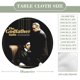 thumbnail image 2 of El padrino-theme Fitted Round Tablecloths Elastic Edged Table Covers Waterproof Table Cloth for Kitchen Holiday Party Tables Decor 150cm, 2 of 6