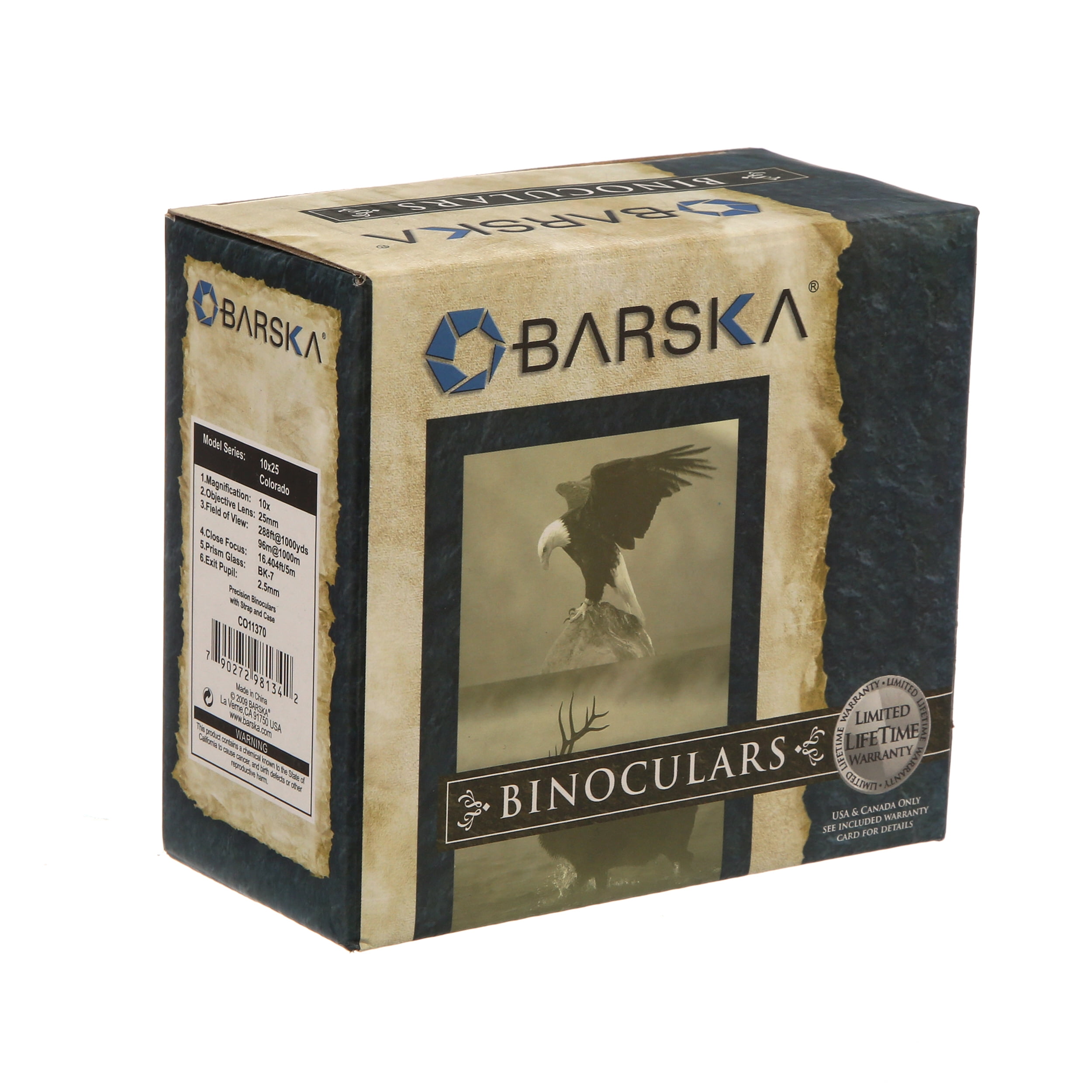 Barska 10 x 25mm Colorado Binoculars, Pink, CO11370