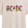 thumbnail image 3 of ACDC - Poster Texture - Women's Oversized T-Shirt, 3 of 5