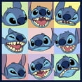thumbnail image 2 of Boy's Lilo & Stitch Facial Expressions  Graphic Tee Navy Blue X Large, 2 of 4