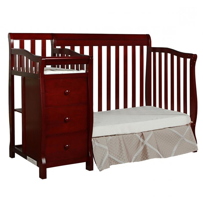 jayden 4 in 1 mini convertible crib and changer