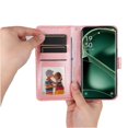 thumbnail image 5 of Funda tipo cartera GANGXUN para OPPO Find X6 , diseño girasol, cuero PU, soporte, cierre magnético, tarjetero, 5 of 5