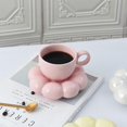 thumbnail image 2 of Ceramic Coffee Mug, Novelty Latte Mug Cute Office Mug Tea Cup and Tea Tray Set, 7 oz Mugs, 2 of 4