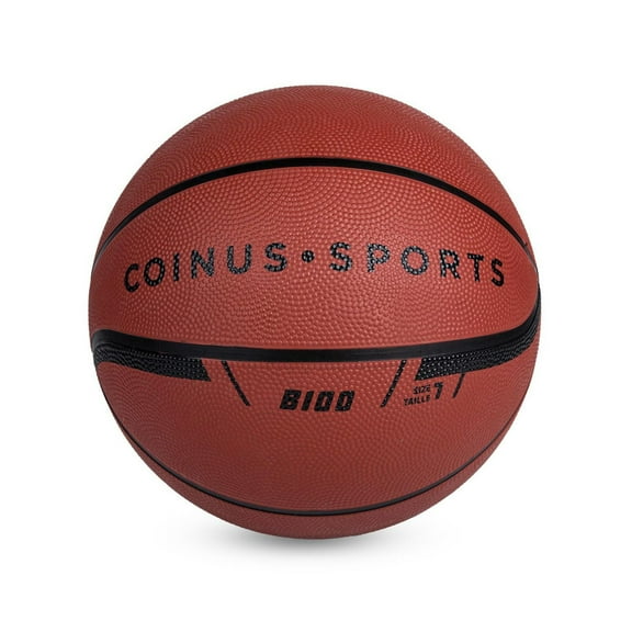 Coinus Sports Basketball Size 7 (29.5") Rubber Brown