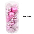 thumbnail image 2 of Adornos navideños de plástico azul irrompibles para árboles de Navidad Accaprate, 24 unidades (1,2, 2 of 2