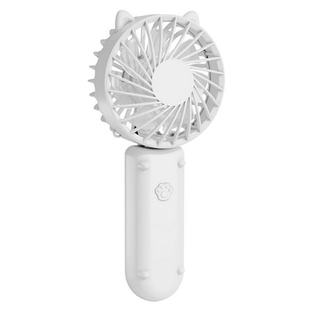 

portable fan Battery powered crib Handheld Fan Portable USB Rechargeable Personal 90° Foldable Mini Desk 3 Wind Speed Lanyard As Ultra Quiet Pocket Size For Indoor Outdoor