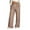 Khaki, variant on Kaemgyyd Women's Wide Leg Sweatpants Baggy High Waisted Athletic Trousers Fall Fashion Drawstring Outfits Clothes with Pockets