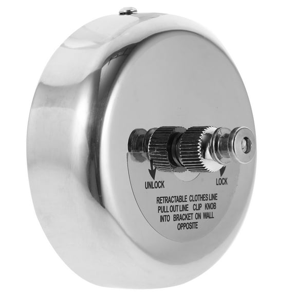 2 Pcs Stand Outdoor Clothesline Invisible Punch-free