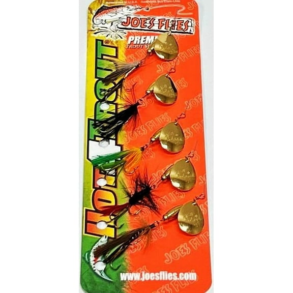 1/4 oz Joe's Flies Super Striker 5 pcs Assortment