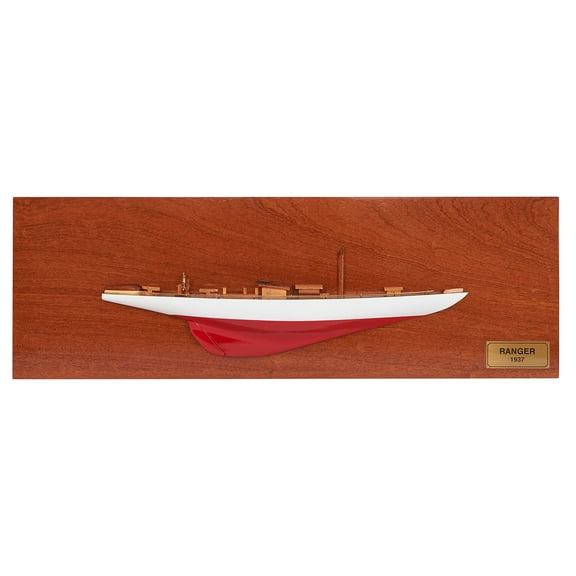 Handicrafted Ranger Half Hull Wooden Model Ship